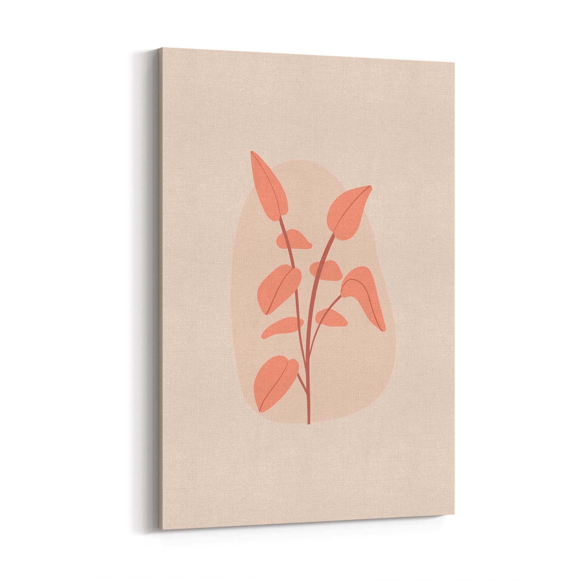 Minimal Plant Abstract Retro Kitchen Wall Art #5 - The Affordable Art Company