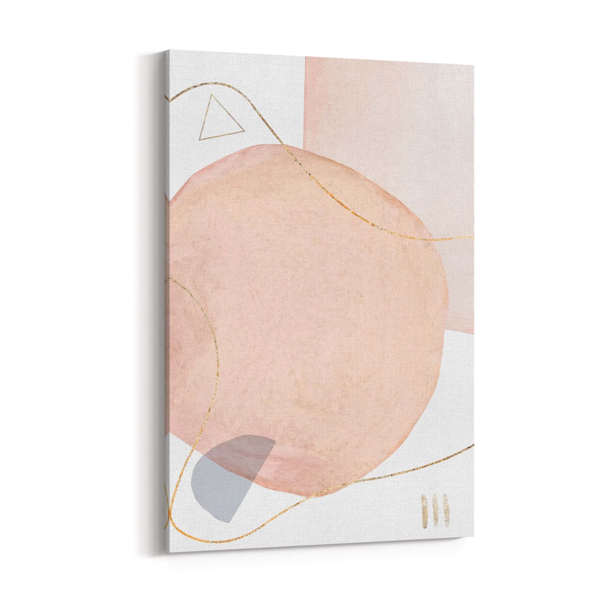 Pastel Wall Art - Minimal Abstract Print |