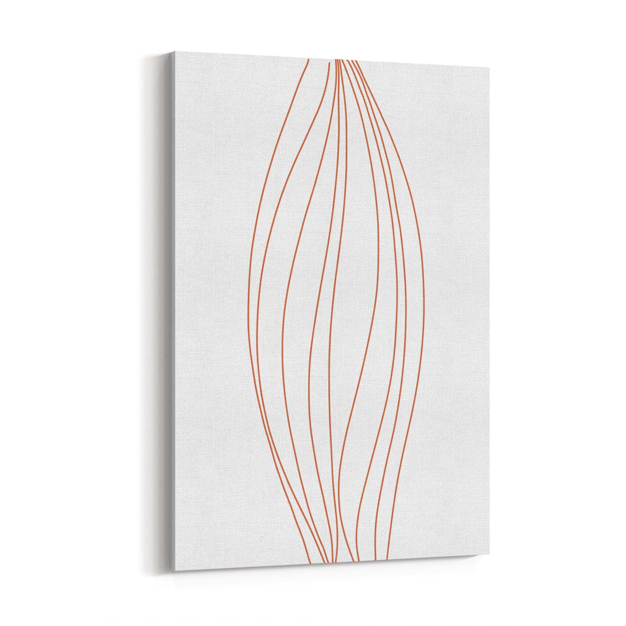 Abstract Line Artwork Minimal Modern Wall Art #2 - The Affordable Art Company