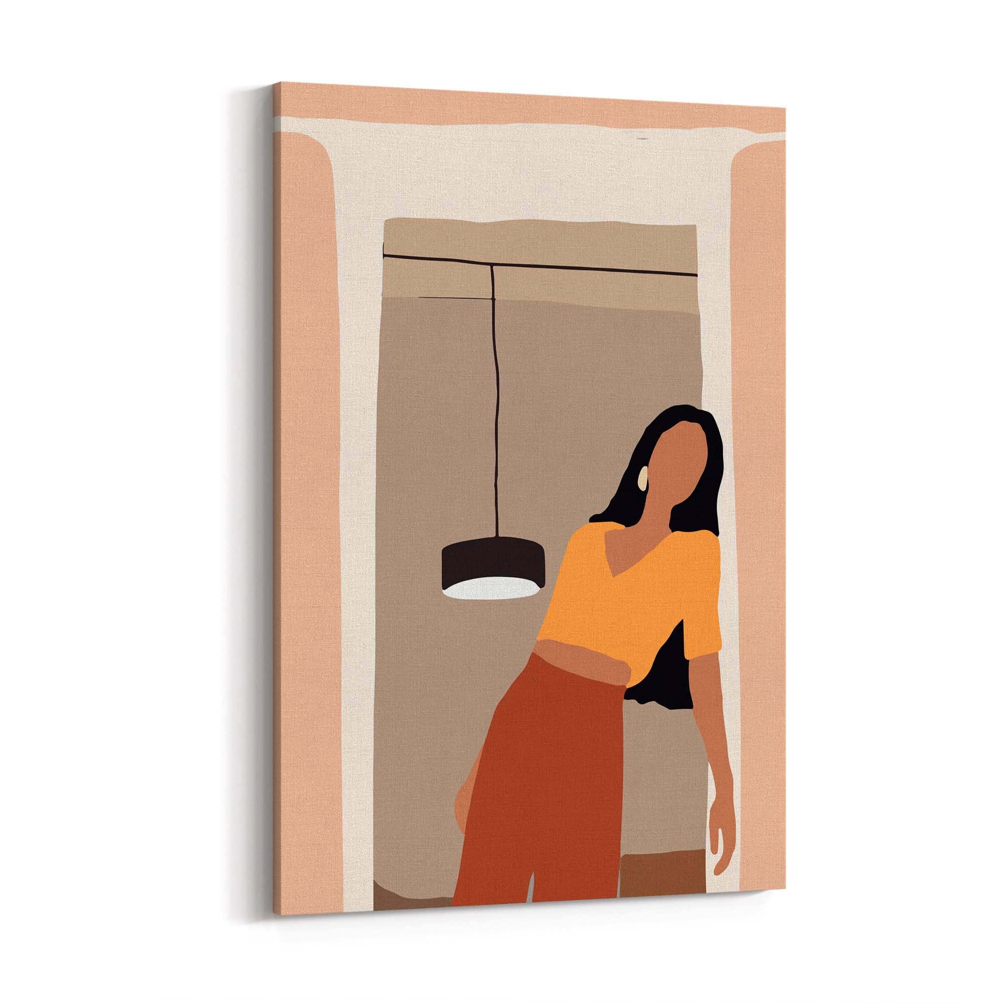 Fashion Minimal Retro Girls Bedroom Wall Art #5 - The Affordable Art Company