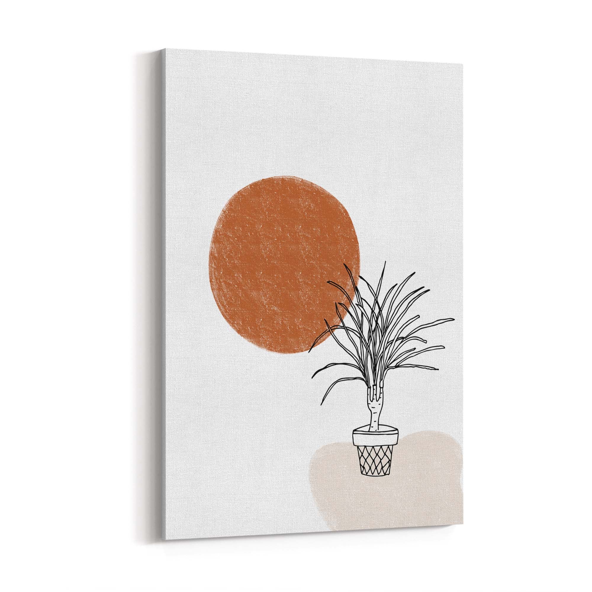 Modern Abstract Shape Minimal Retro Wall Art #16 - The Affordable Art Company