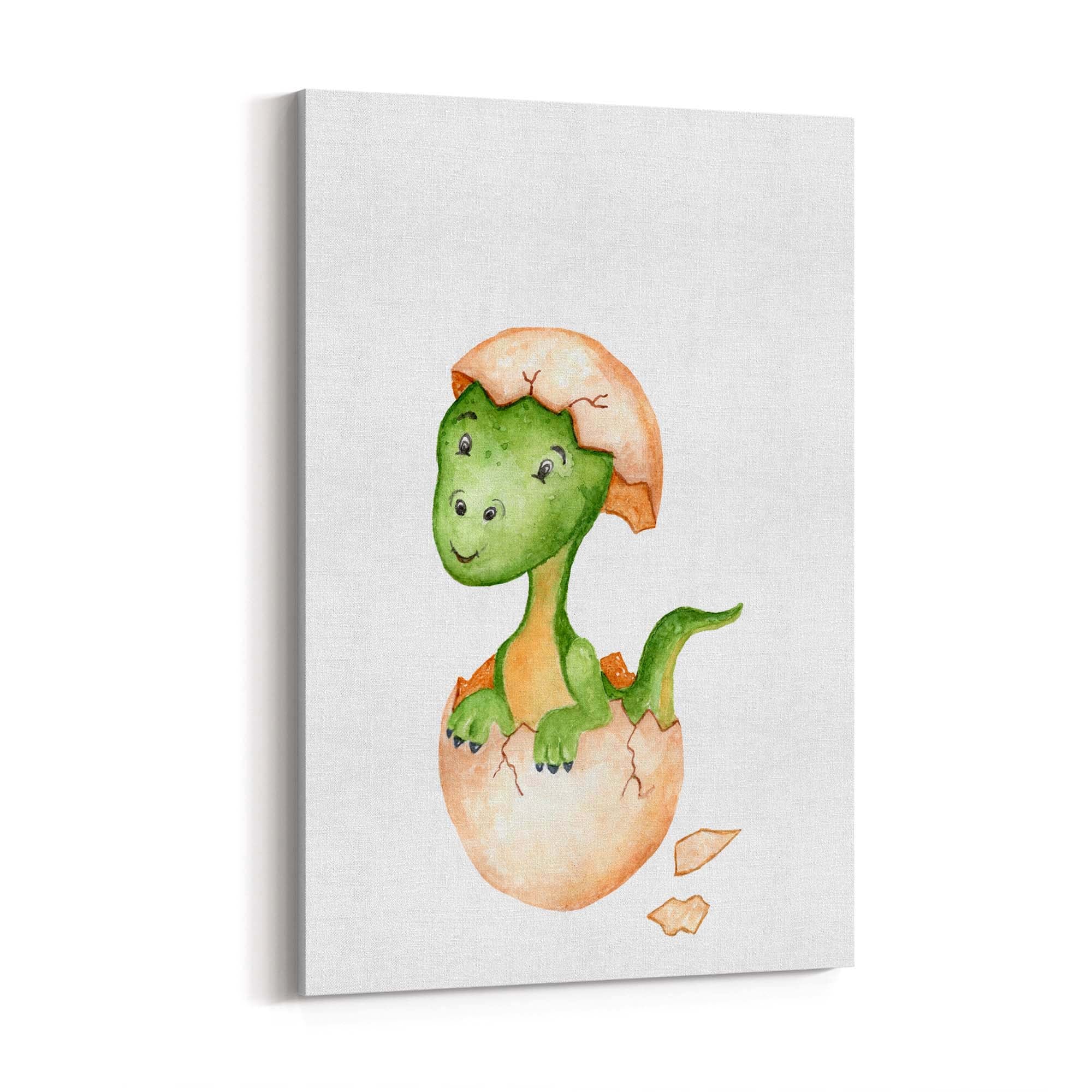Cute Cartoon Dinosaur Boys Bedroom Wall Art #10 - The Affordable Art Company