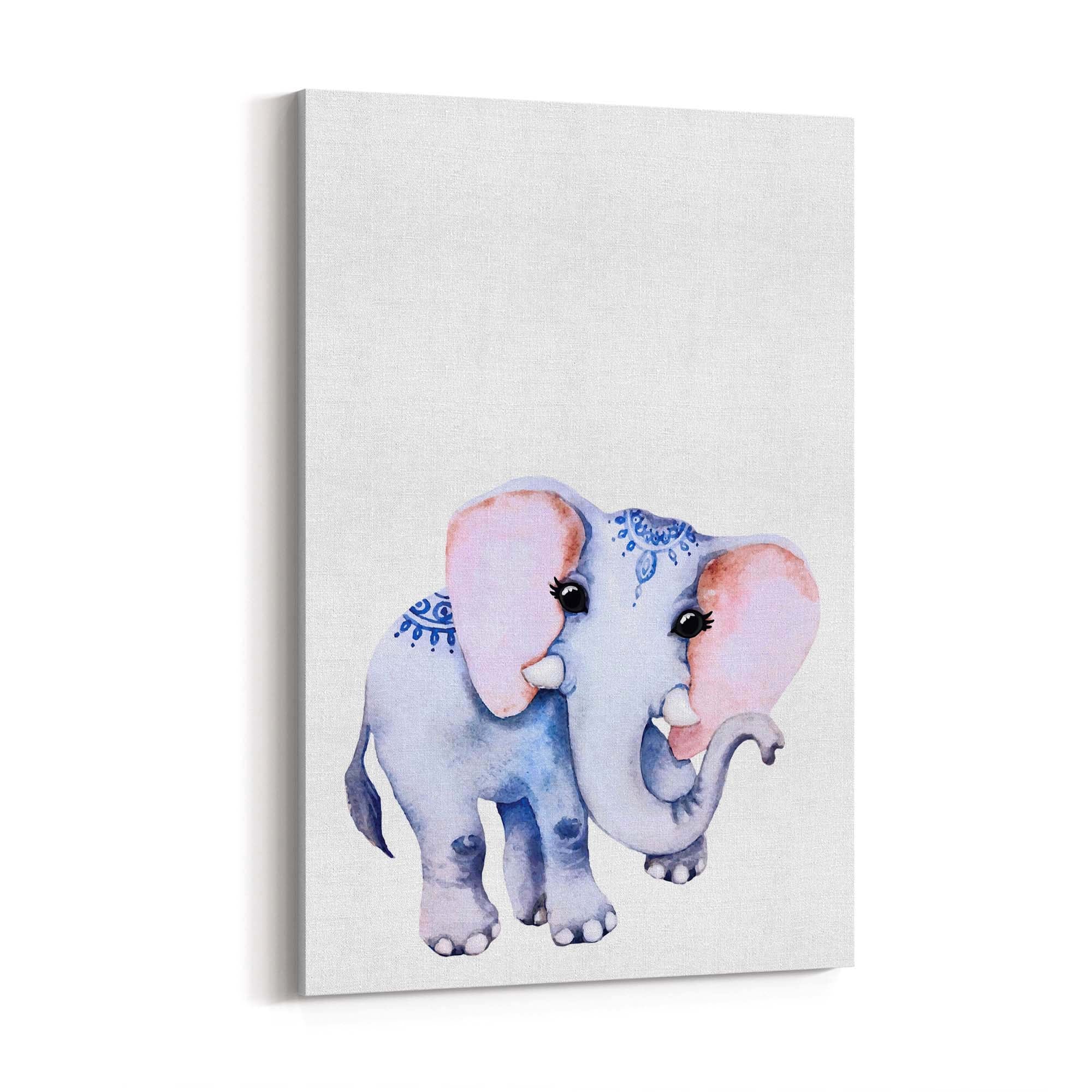 Elephant Wall Art - Baby Elephant Print