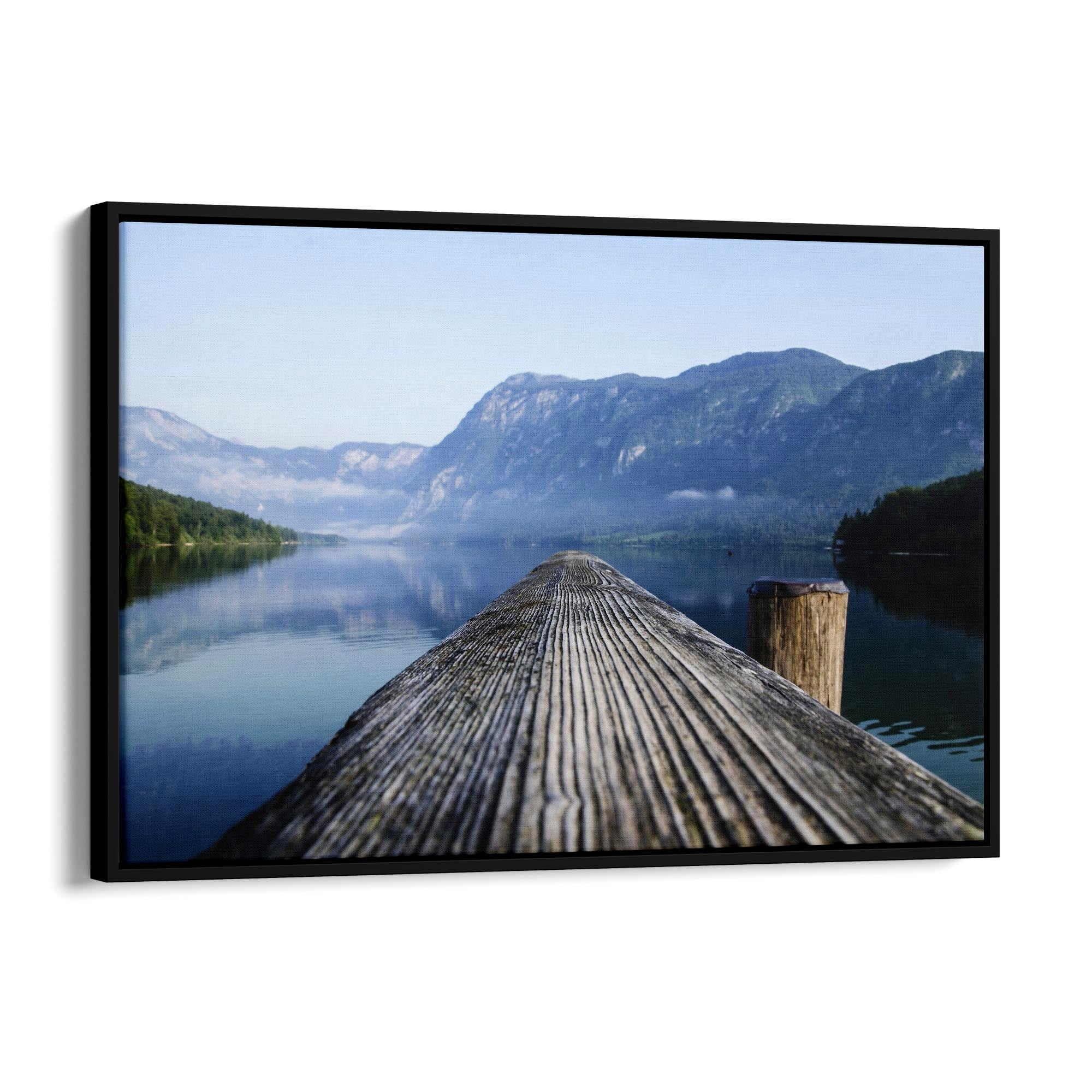 Lookout Lake Landscape Photograph Wall Art - The Affordable Art Company