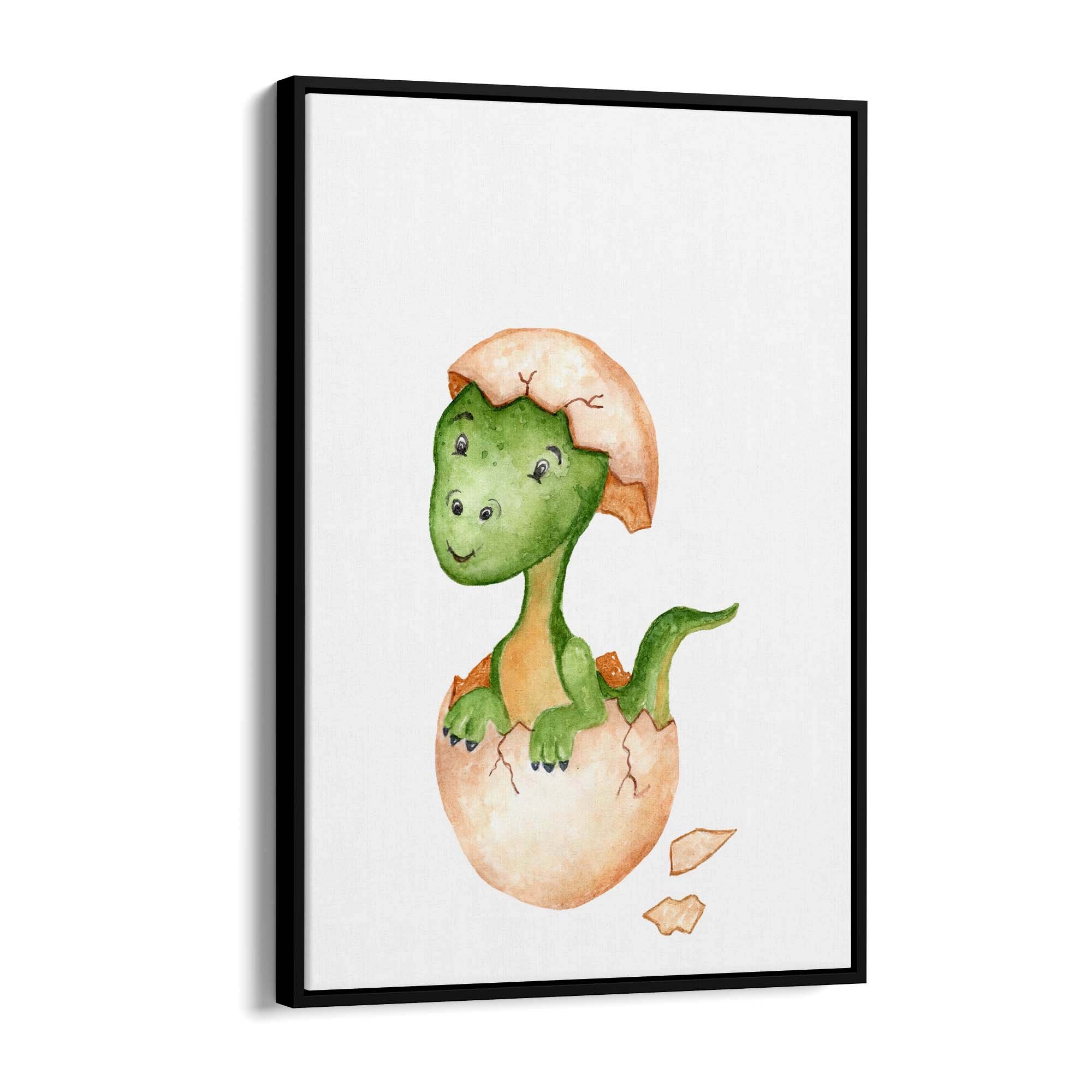 Cute Cartoon Dinosaur Boys Bedroom Wall Art #10 - The Affordable Art Company