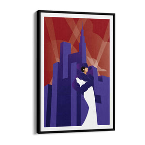 Art Deco New York Fashion Retro Vintage Wall Art #2 - The Affordable Art Company