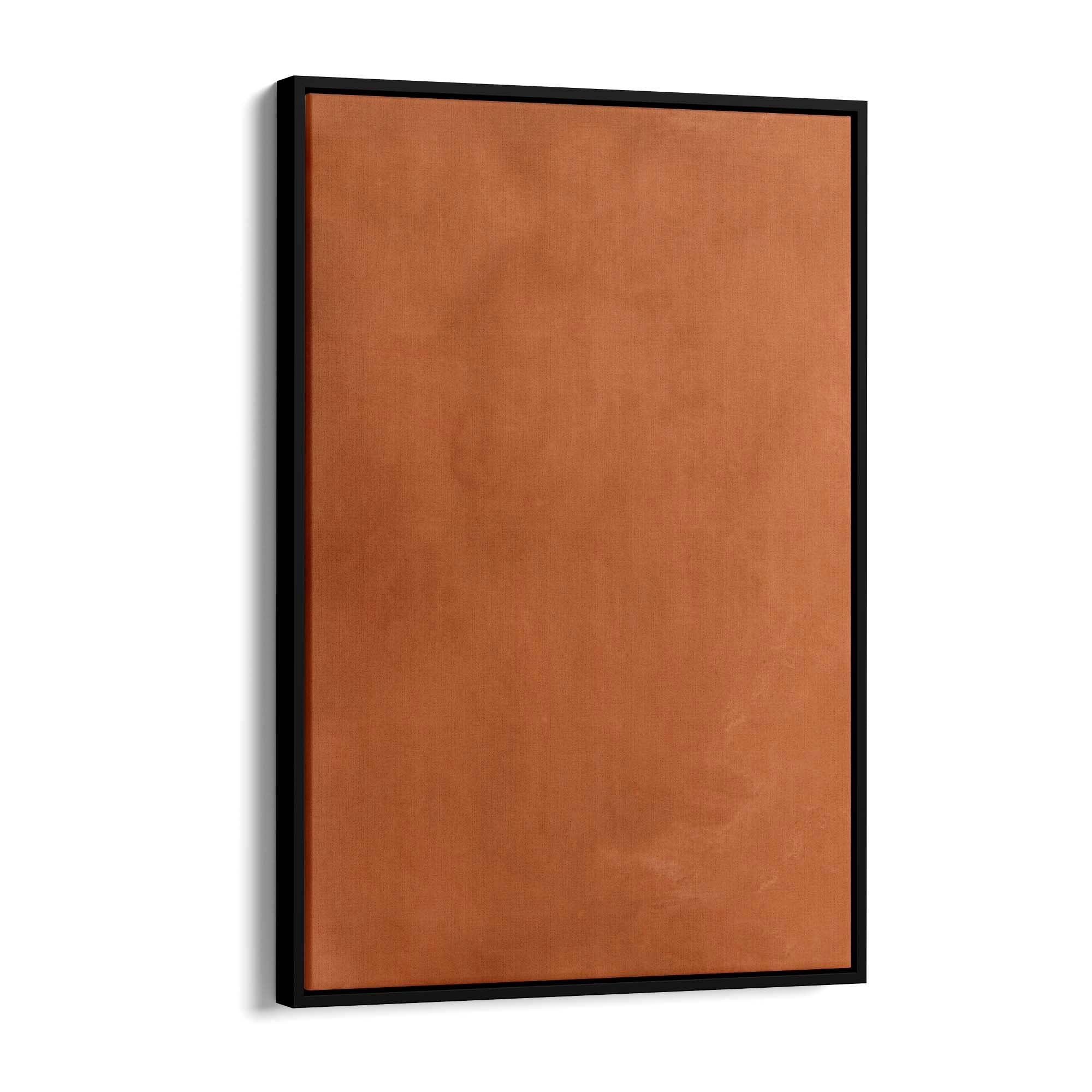 Terracotta Painting Abstract Minimal Wall Art #2 - The Affordable Art Company