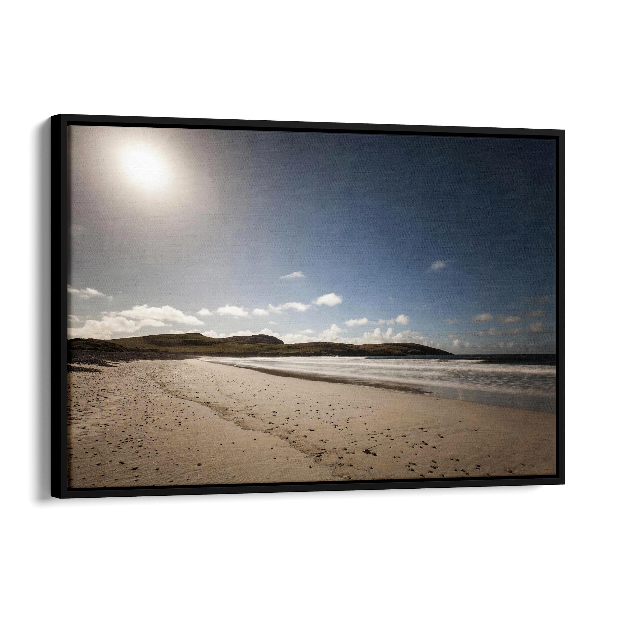 Endless Beach Coastal Photograph Wall Art - The Affordable Art Company