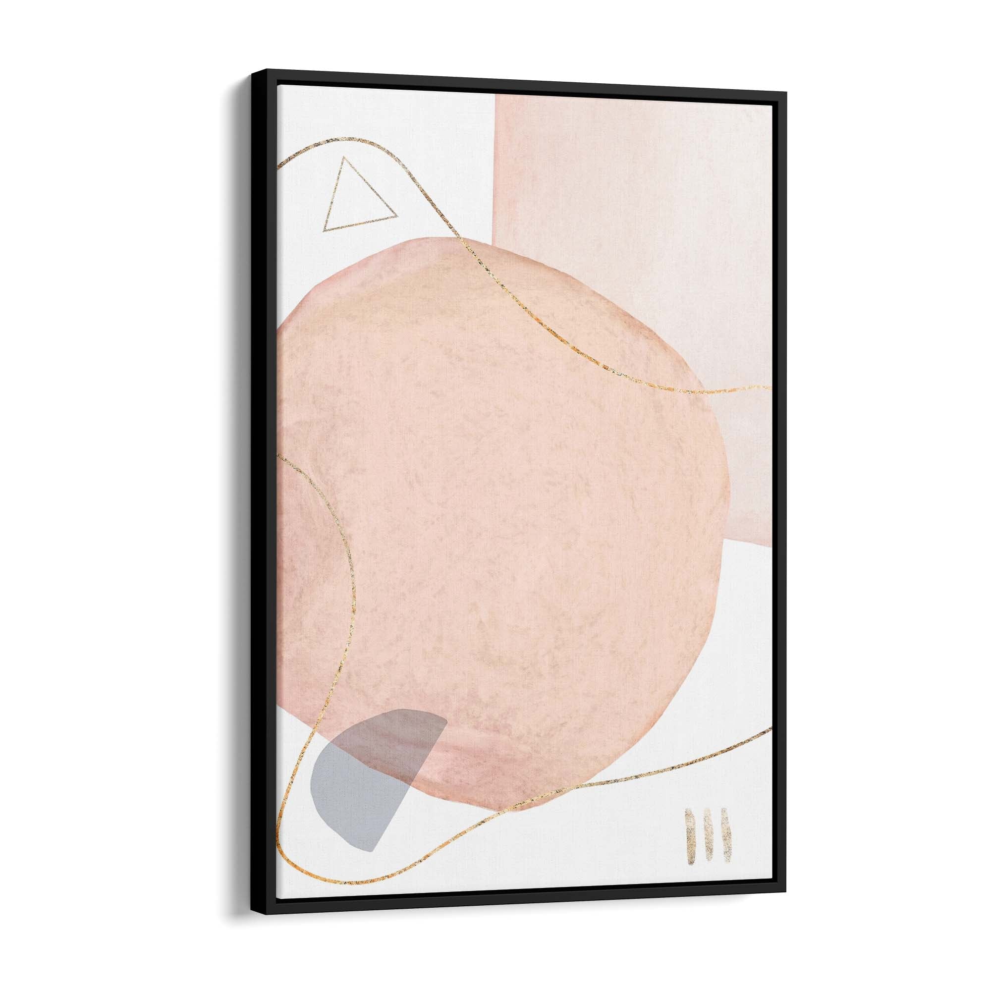 Pastel Wall Art - Minimal Abstract Print |