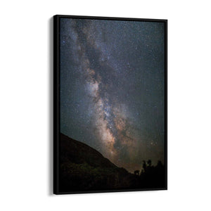 Milky Way Night Sky Photograph Bedroom Wall Art - The Affordable Art Company