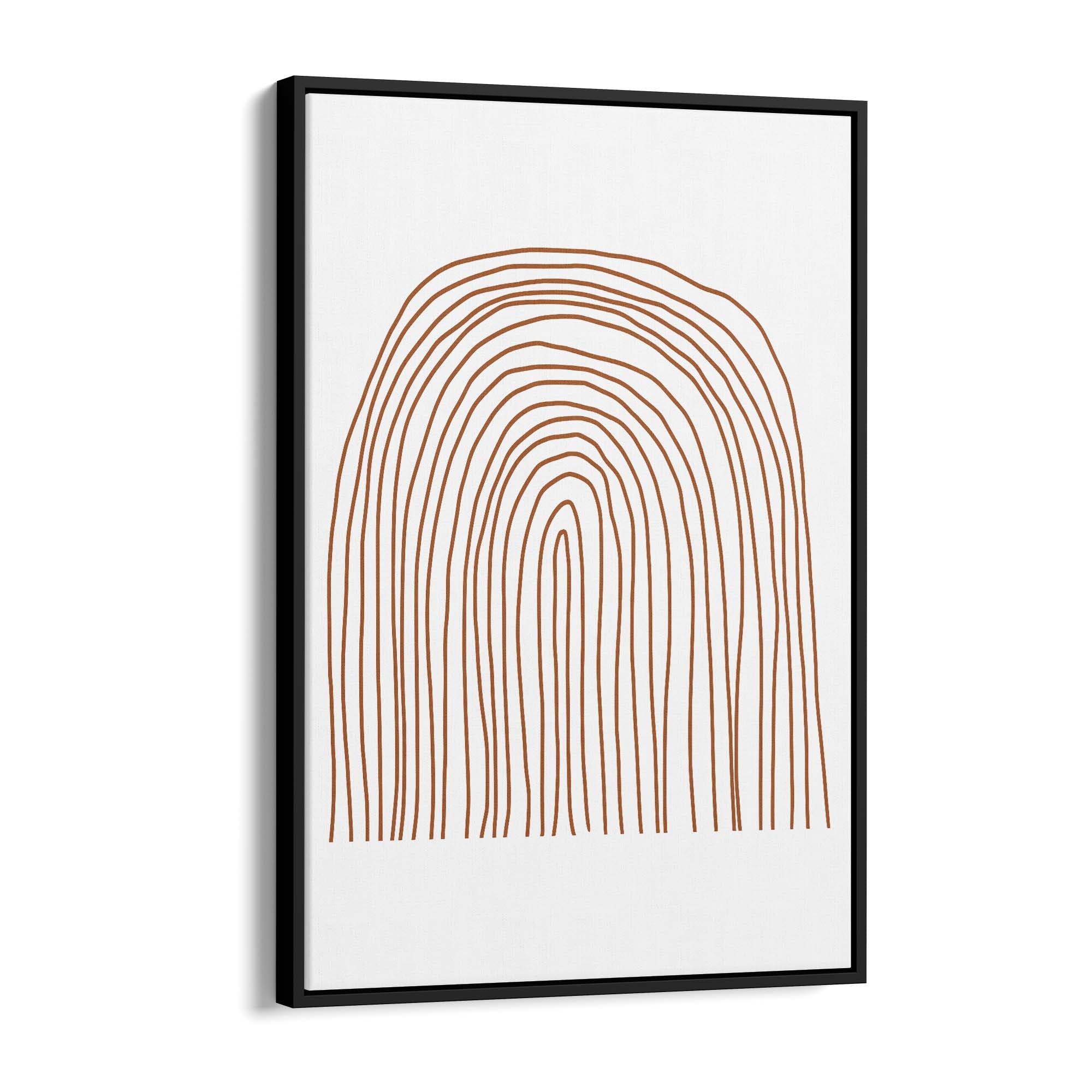 Minimal Lines Abstract Wall Art #2 - The Affordable Art Company