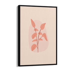 Minimal Plant Abstract Retro Kitchen Wall Art #5 - The Affordable Art Company