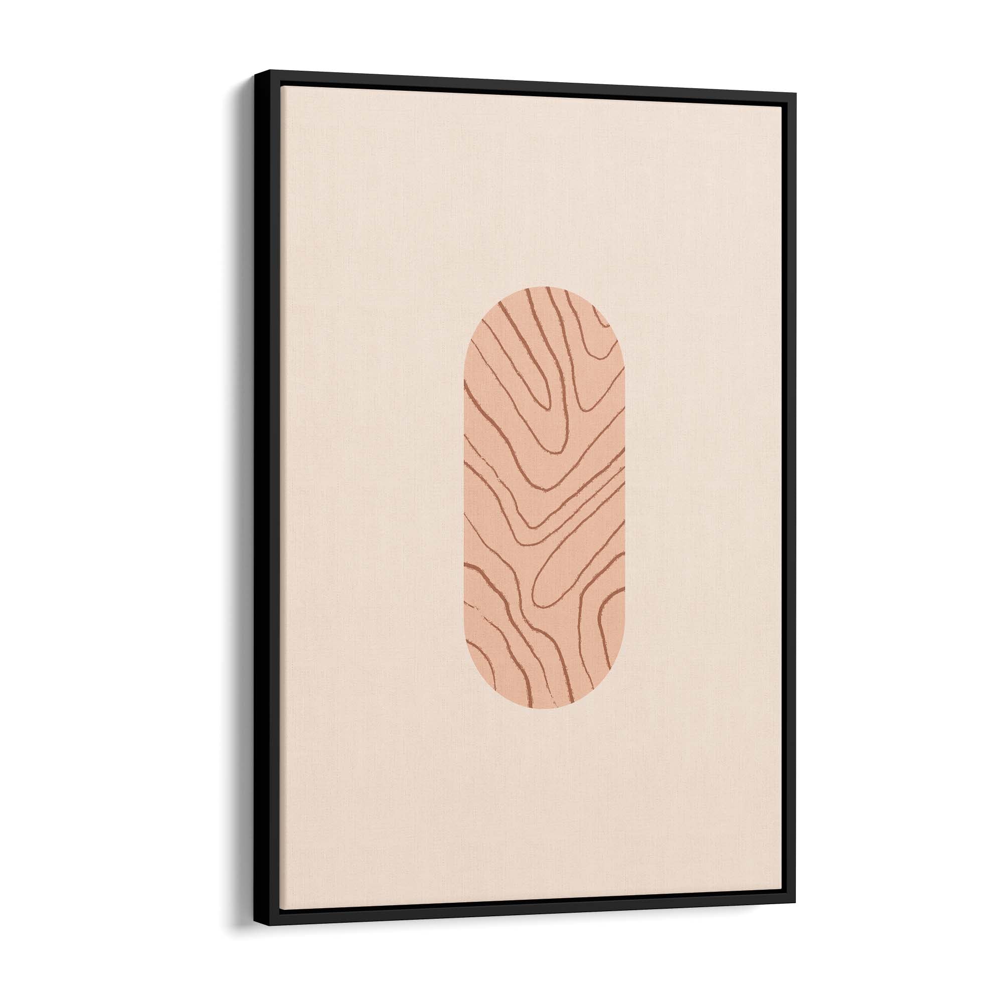 Pastel & Peach Minimal Wall Art 