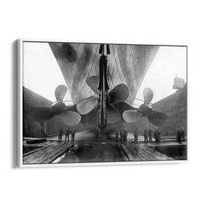 Vintage Titanic Ship Photograph Wall Art #1 - The Affordable Art Company