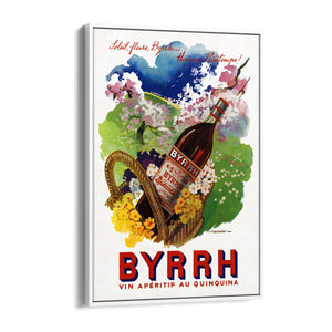 Spring Byrrh Vintage Drinks Advert Wall Art - The Affordable Art Company