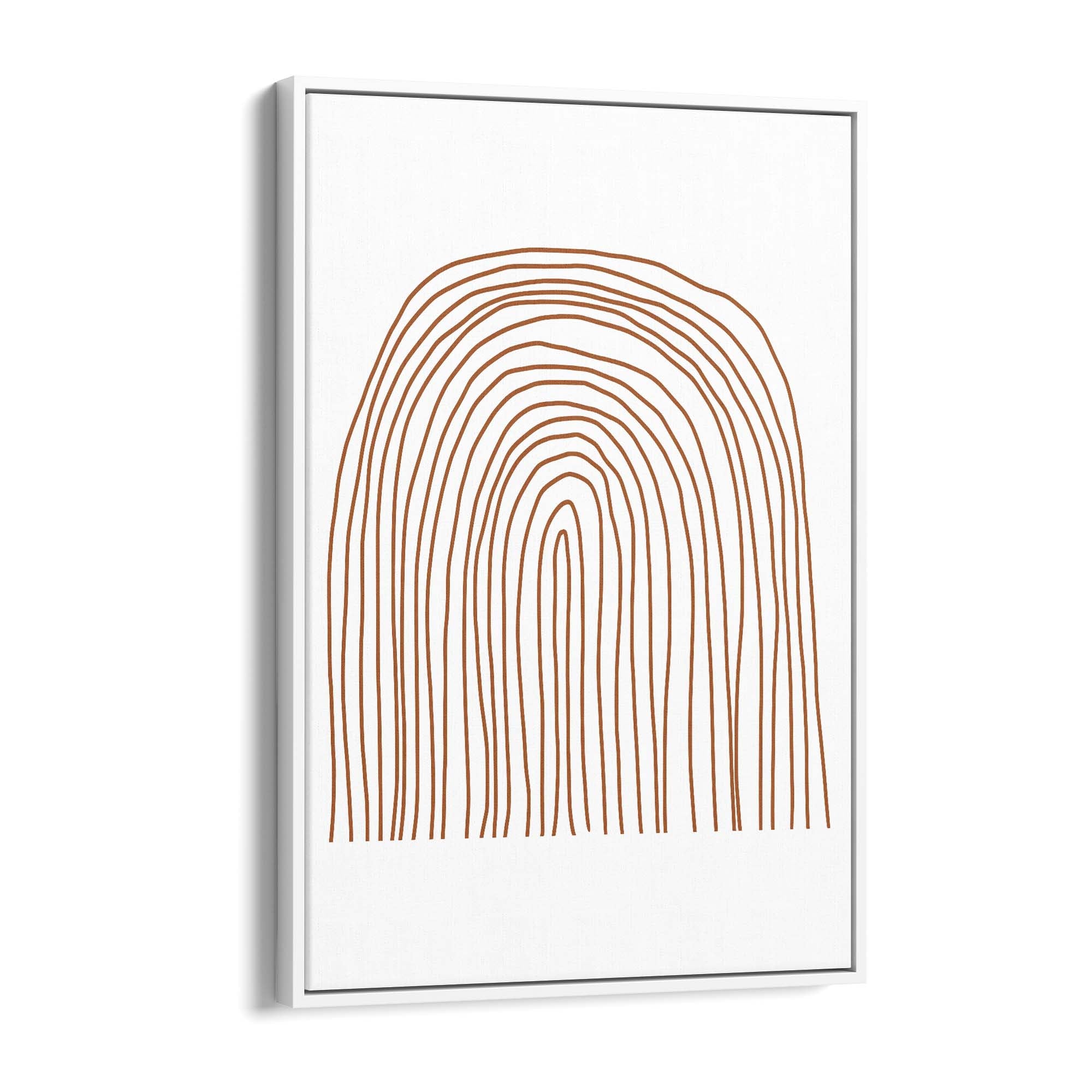 Minimal Lines Abstract Wall Art #2 - The Affordable Art Company