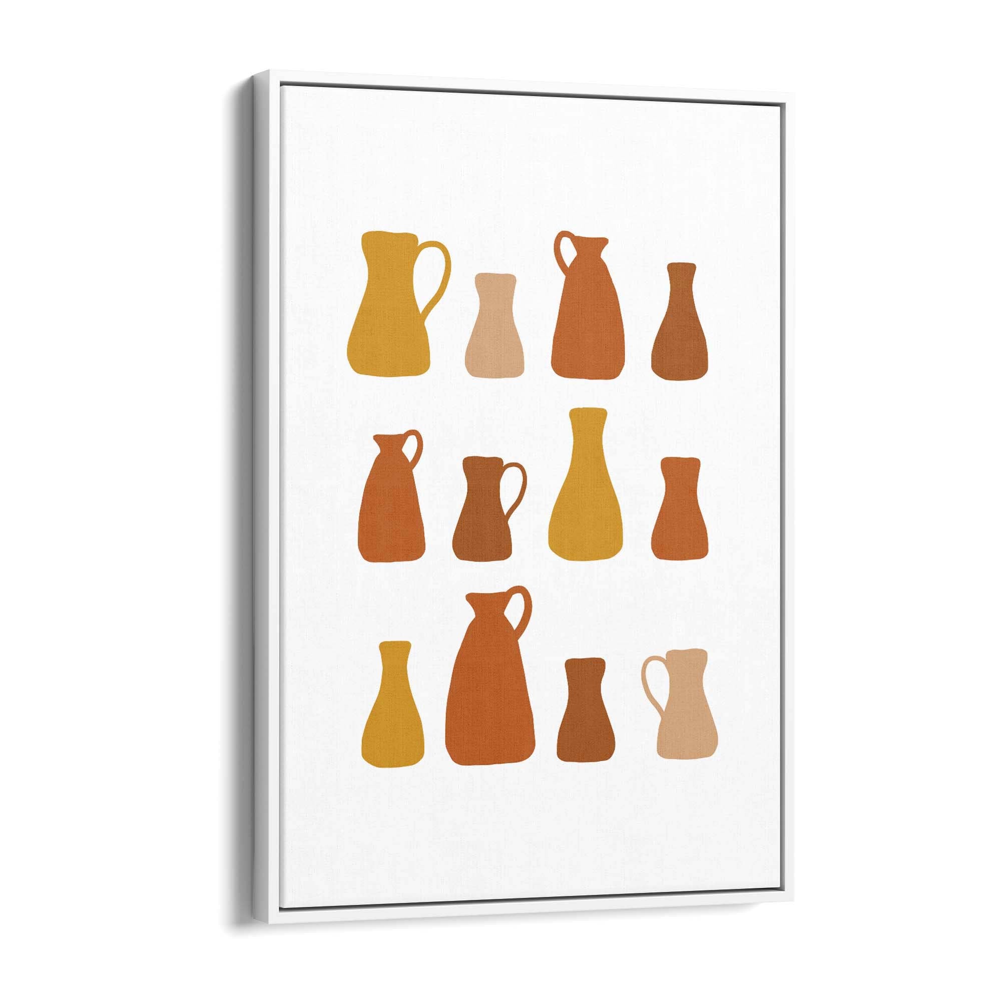 Terracotta Collection Kitchen Cafe Wall Art #2 - The Affordable Art Company