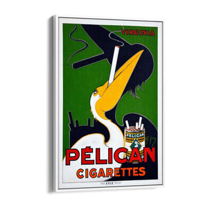 Pelican Cigarettes Vintage Advert Wall Art - The Affordable Art Company