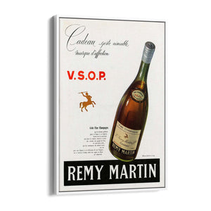 Remy Martin Cognac Champagne Vintage Drinks Advert Wall Art - The Affordable Art Company