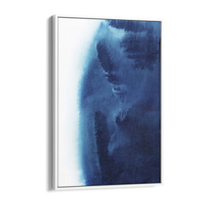 Minimal Blue Painting Abstract Modern Wall Art #10 - The Affordable Art Company