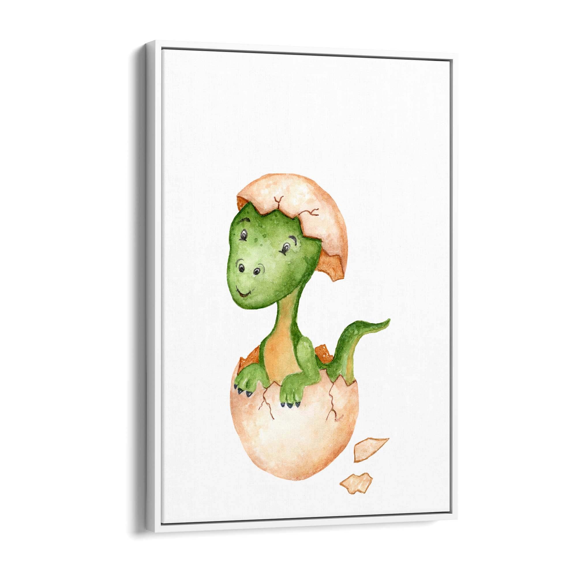 Cute Cartoon Dinosaur Boys Bedroom Wall Art #10 - The Affordable Art Company