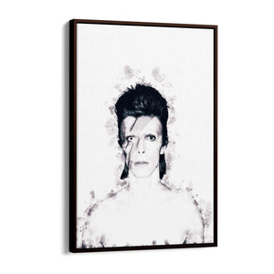 David Bowie Ink Painting Ziggy Stardust Wall Art - The Affordable Art Company