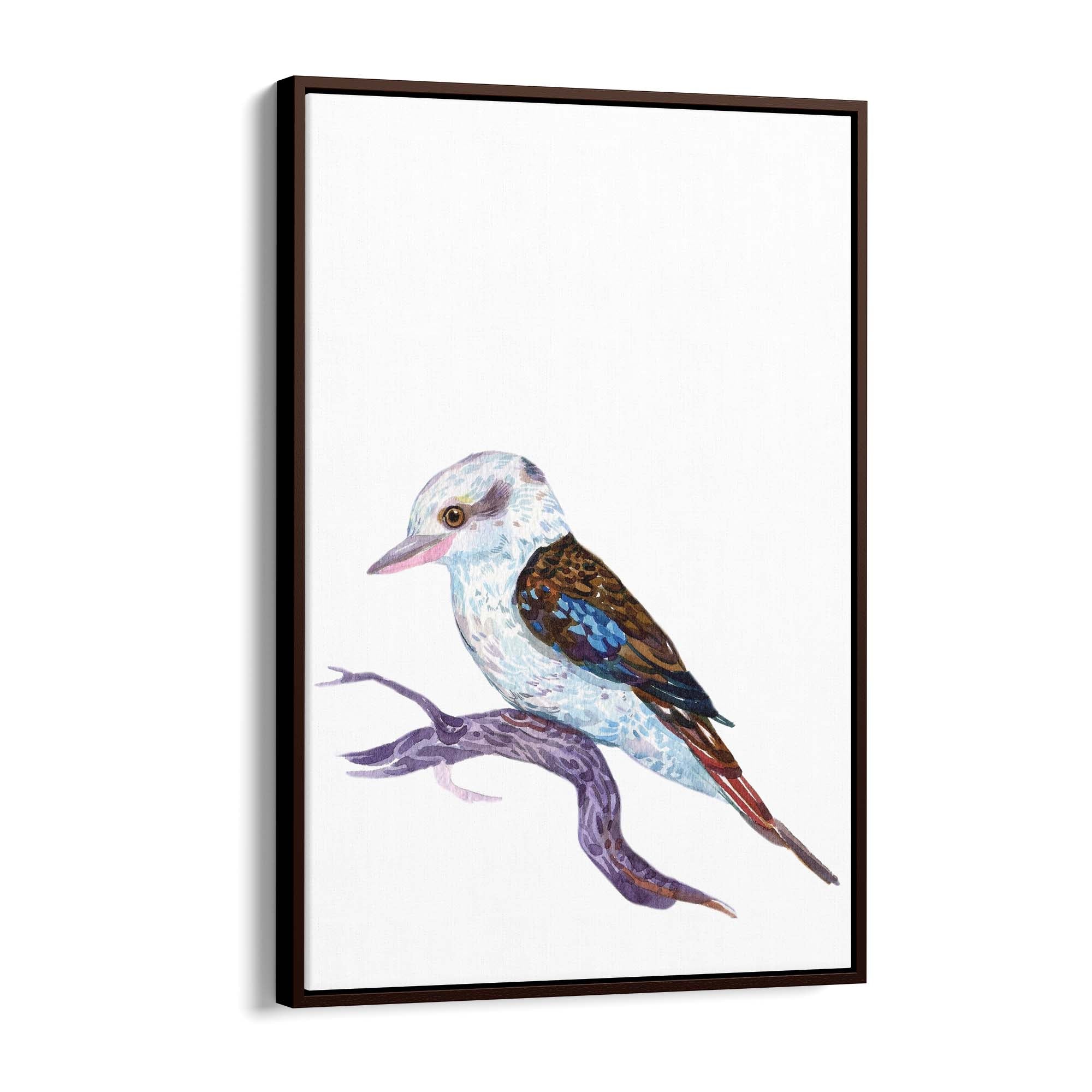 Kookaburra Australian Bird Nursery Painting Wall Art - The Affordable Art Company