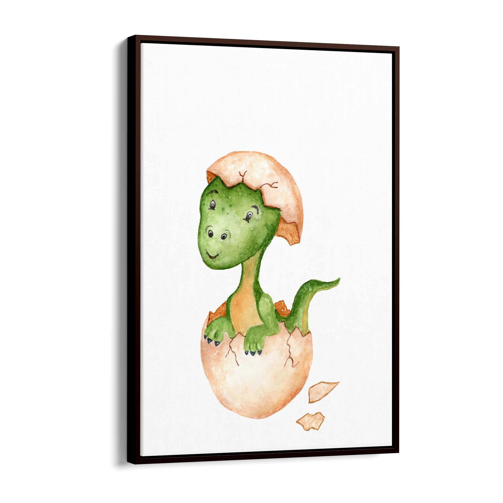 Cute Cartoon Dinosaur Boys Bedroom Wall Art #10 - The Affordable Art Company
