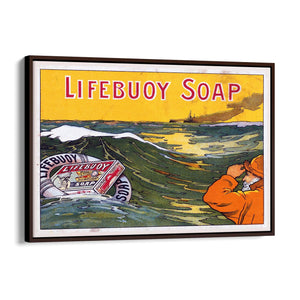 Lifebuoy Soap Laundry Vintage Advert Wall Art - The Affordable Art Company