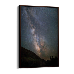 Milky Way Night Sky Photograph Bedroom Wall Art - The Affordable Art Company