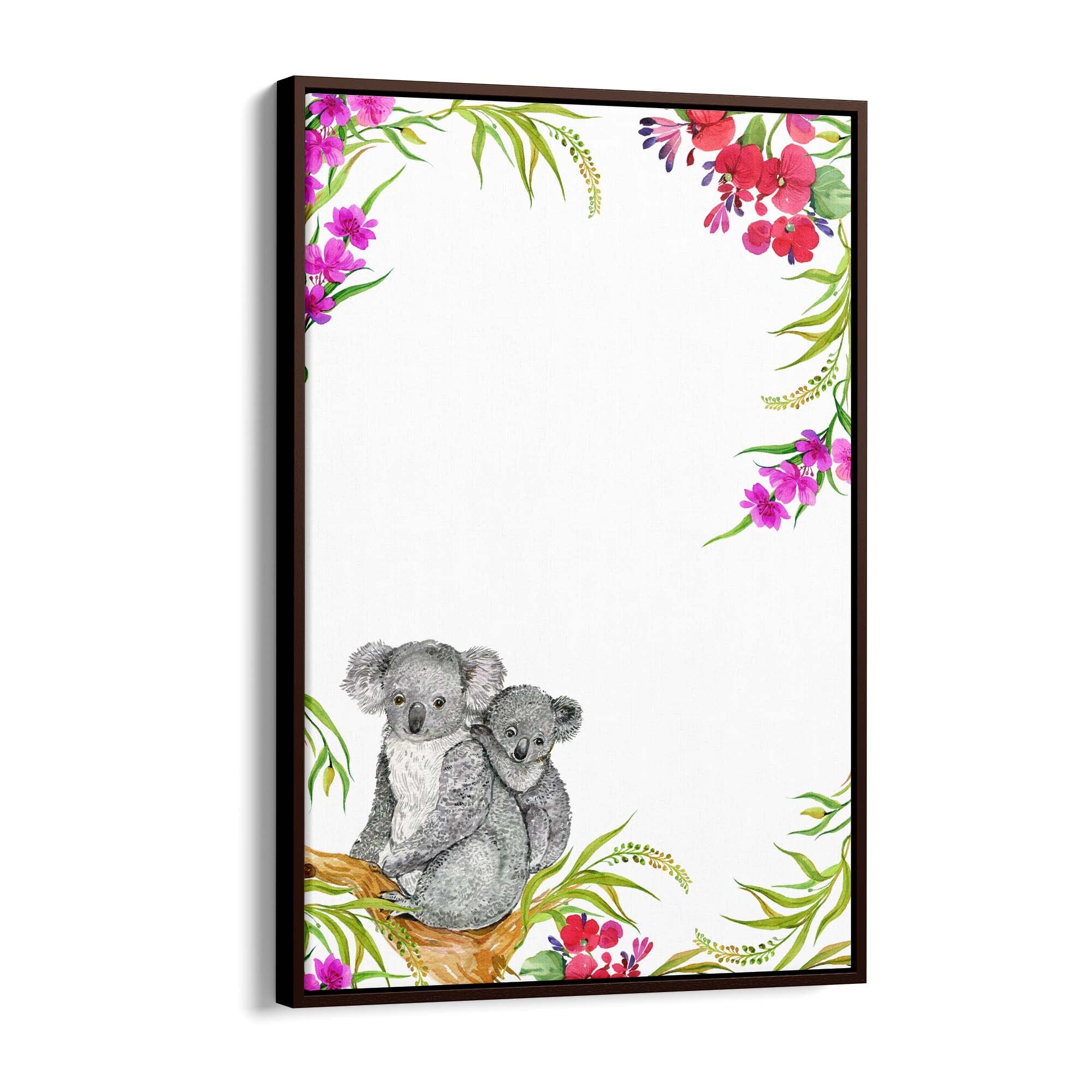 Australian Koala Painting Animal Nursery Wall Art #2 - The Affordable Art Company