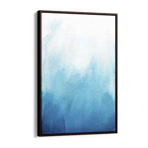 Minimal Blue Painting Abstract Modern Wall Art #11 - The Affordable Art Company